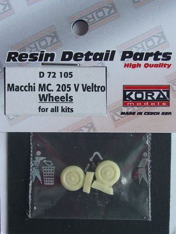 Macchi MC.205V Veltro wheels
